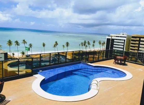 Quarto E Sala Vista Mar Na Jatiuca Edf Portville III มาเซโอ ภายนอก รูปภาพ